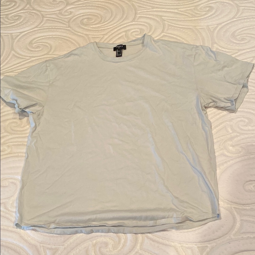 Forever 21 Blue Short Sleeve Tee